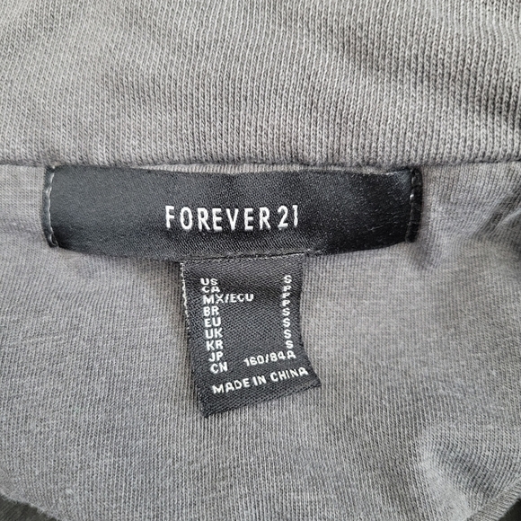 Forever 21 Women's Charcoal Gray Jacket - Picture 6 of 6